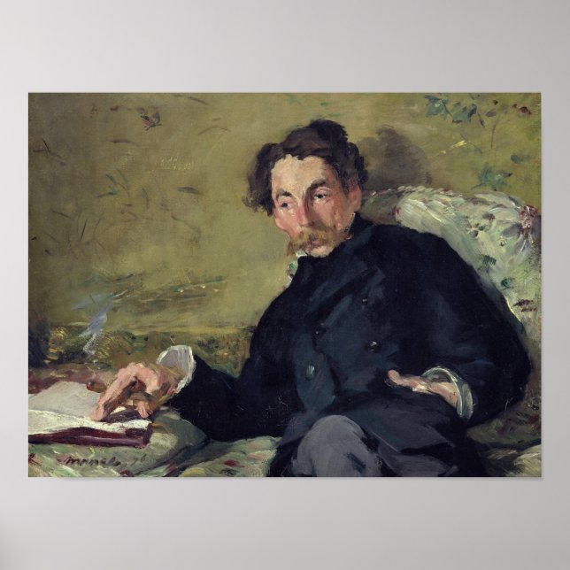 Póster Manet | Stephane Mallarme 1876 (Frente)