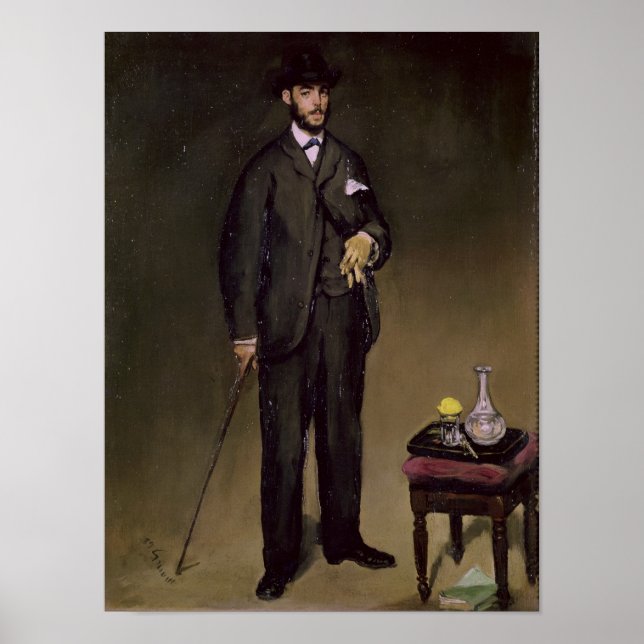Póster Manet | Theodore Duret (Frente)