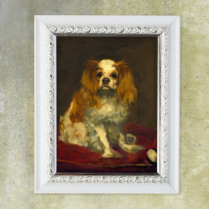 Póster Manet Um King Charles Spaniel