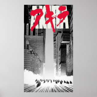 Poster Manga de animação Akira Kaneda Shotaro