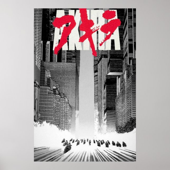 Poster Manga de animação Akira Kaneda Shotaro (Frente)