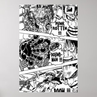 Poster manga de uma peça