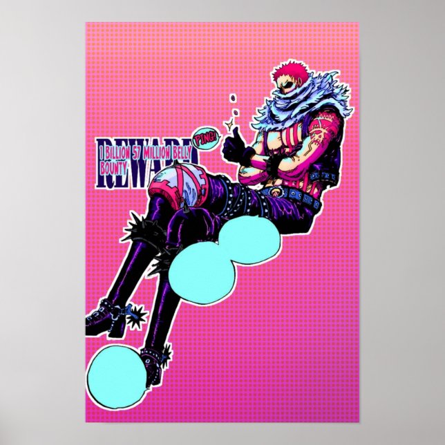 Poster manga katakuri de cor (Frente)