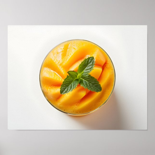 Poster Mango Smoothie de alta qualidade (Frente)