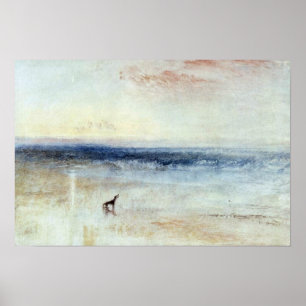 Póster Manhã após o shipwreck por Joseph William Turner