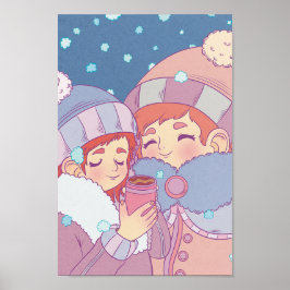 Poster Manhã cedo no inverno