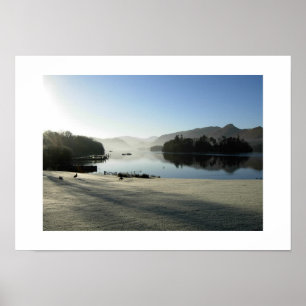 Póster Manhã de dezembro em Derwentwater