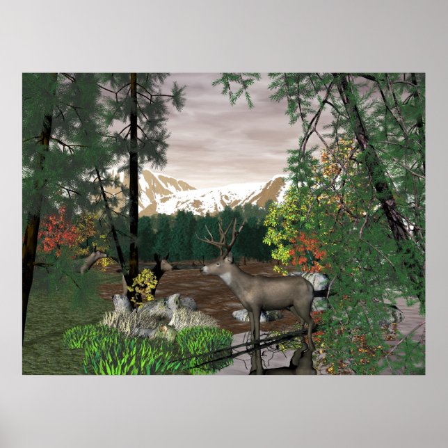 Póster Manhã de outono (Frente)