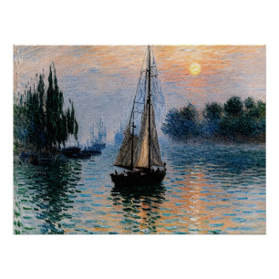 Póster Manhã de vela
