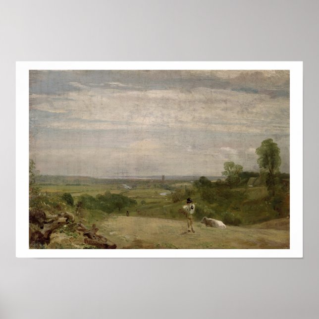 Póster Manhã de Verão: Dedham de Langham (Frente)