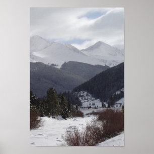 Póster Manhã do inverno
