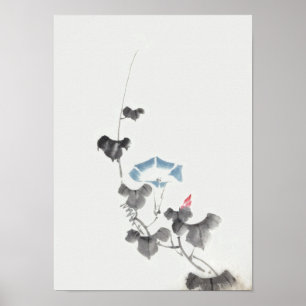 Poster Manhã Glória Hokusai Belas Artes Japonesas