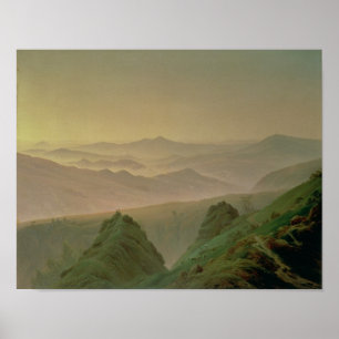 Poster Manhã nas montanhas
