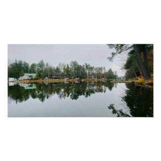 Póster Manhã no Lago Espelho  