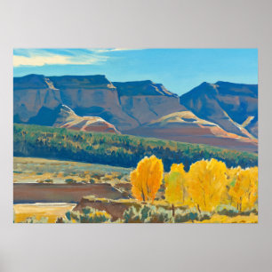 Poster Manhã pacífica por Maynard Dixon