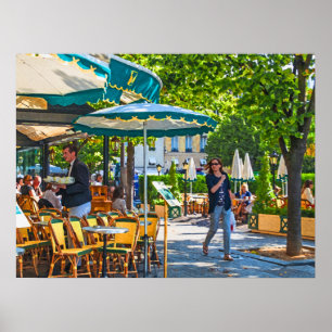 Poster Manhã parisiense.