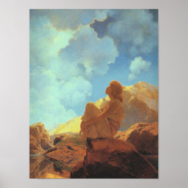 Poster Manhã (Primavera), Maxfield Parrish Fine Art