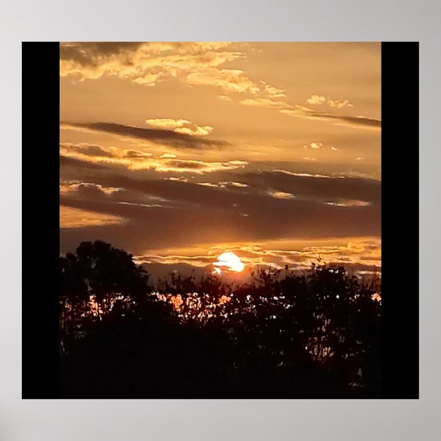 Poster Manhã Sunrise (Frente)