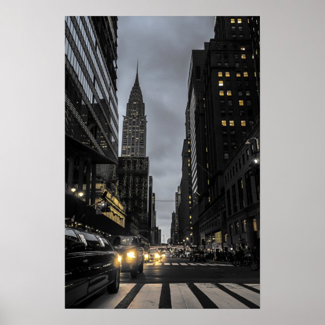 Poster Manhattan Evening (Frente)
