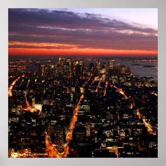 Póster Manhattan Inferior