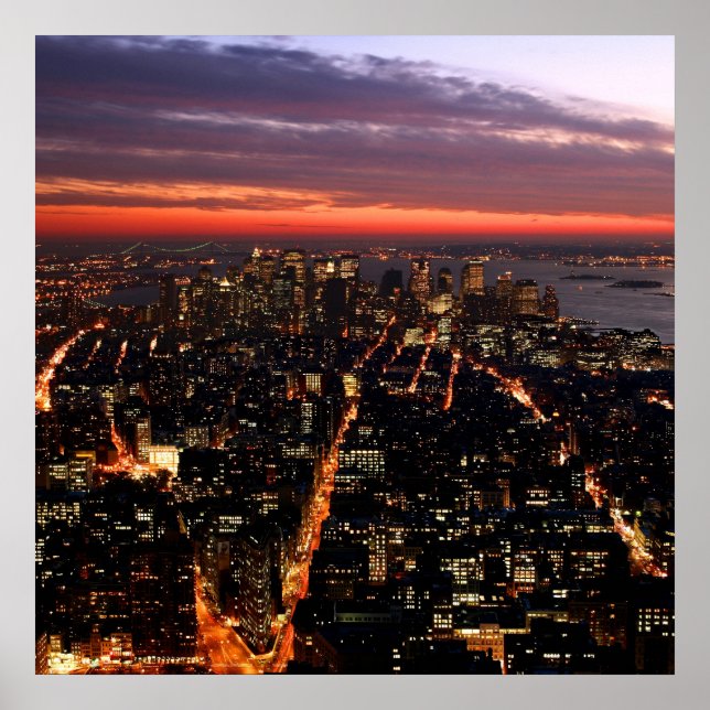 Póster Manhattan Inferior (Frente)