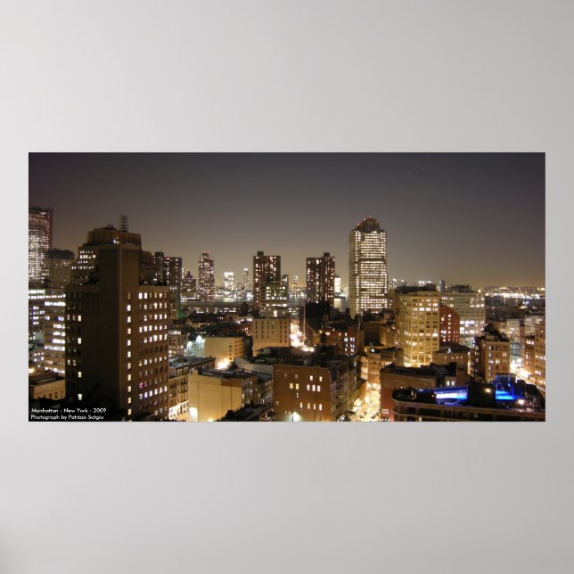 Poster Manhattan, Nova Iorque, 2009 (Frente)