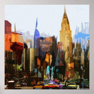Póster Manhattan, Paul Bamway