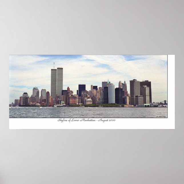 Poster Manhattan Skyline (Frente)