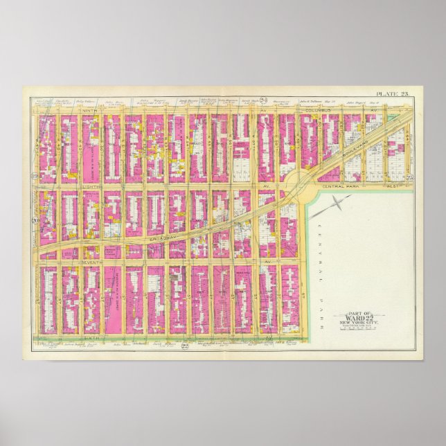 Poster Manhatten, Nova Iorque 18 (Frente)