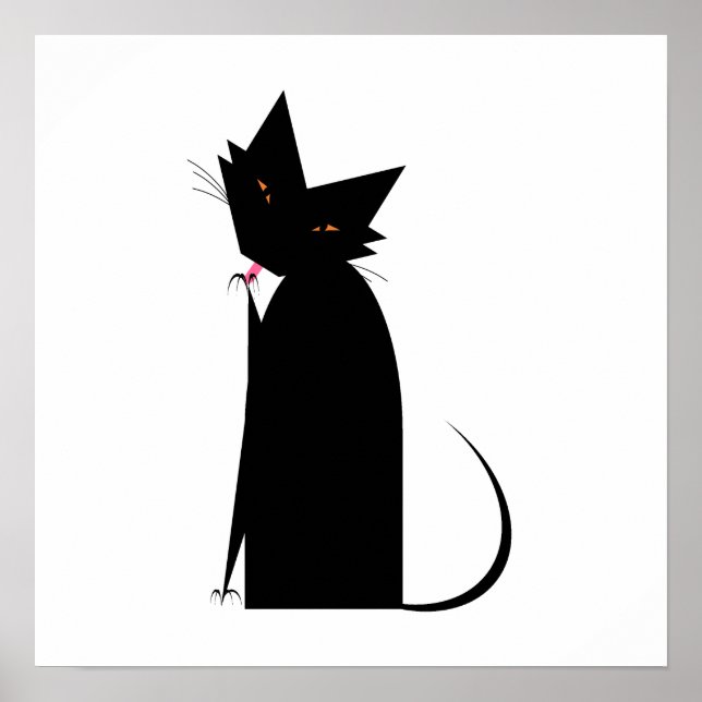 Póster Manicure Cat (Frente)