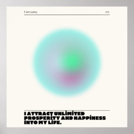 Poster manifestação diária de afirmações