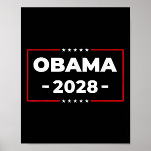 Poster Manifestação Política de Obama Retro Patriótica 20