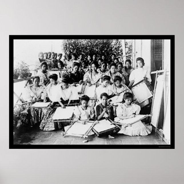 Póster Manila Embroidery Classe 1901 (Frente)