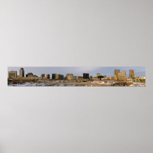 Póster Manitoba (Winnipeg) 1 panorâmico