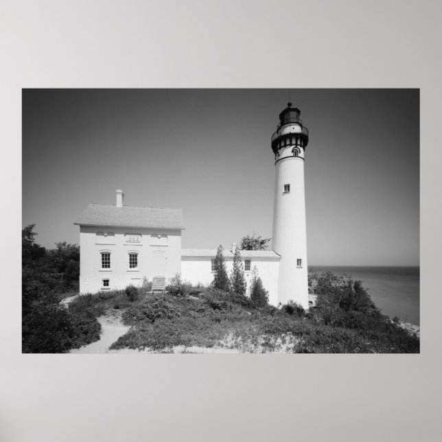 Póster Manitou Island Lighthouse (Frente)