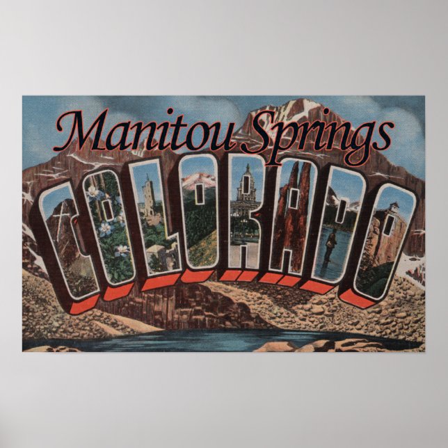 Poster Manitou Primavera, Colorado - Grandes Cenas de Let (Frente)