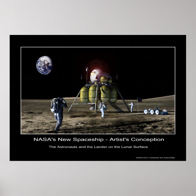Poster ManningMarsMission-133827main_lander (Frente)