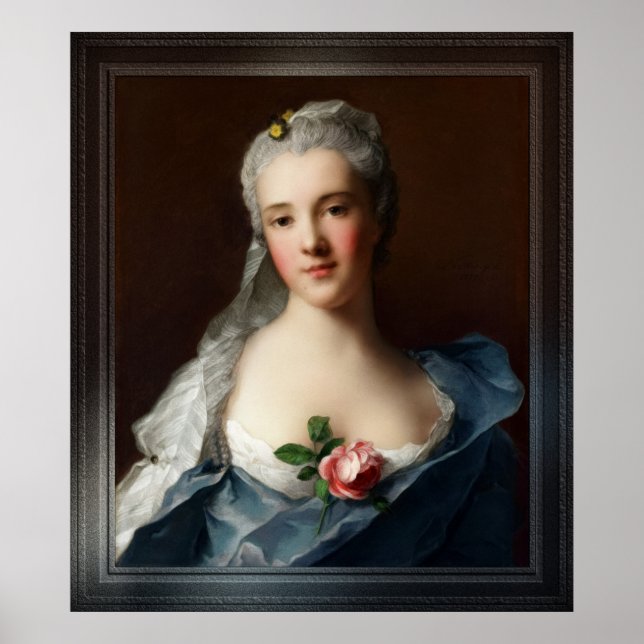 Poster Manon Balletti por Jean-Marc Nattier (Frente)