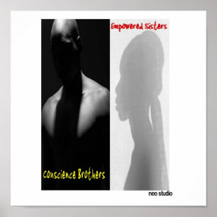 Póster manos. & sistas