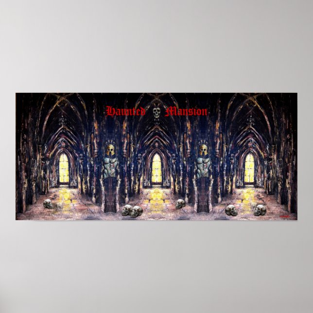 Póster Mansão assombrada (Frente)