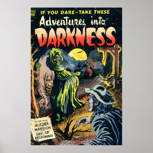 Poster Mansão de Assassinato (Frente)