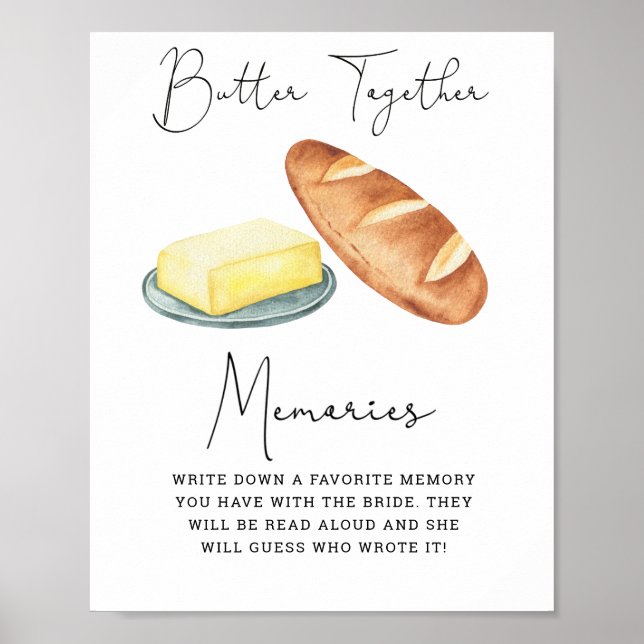 Poster Manteiga Juntos - Memórias com a noiva (Frente)