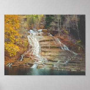 Poster Manteiga Quebra Waterfall Natureza