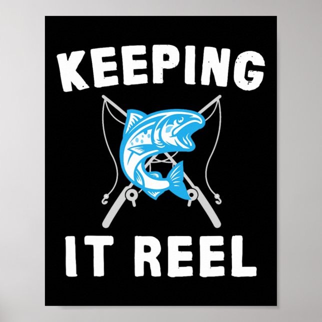 Poster Mantendo a Pesca Real (Frente)