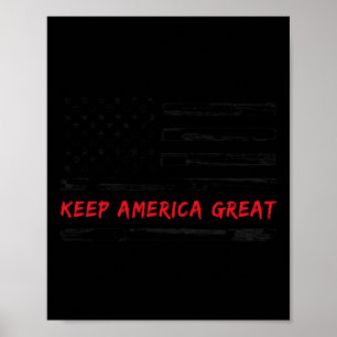 Poster Mantenha a América Grande Eleição Donald Trump EUA