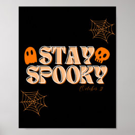 Poster Mantenha a Arte da Parede Spooky