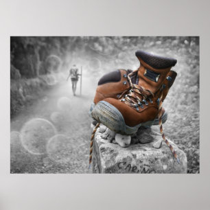 Póster Mantenha andar