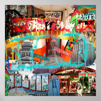 Póster Mantenha Austin estranho