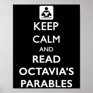 Poster Mantenha Calmo E Leia Parábolas