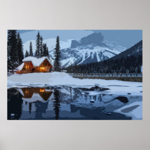 Póster Mantenha os fogos Home queimar-se para o viajante